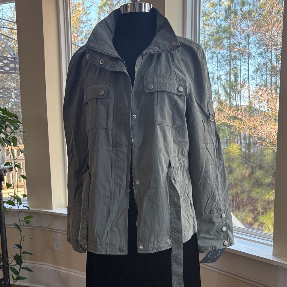 Nine West Women's Utility Jacket in Gray